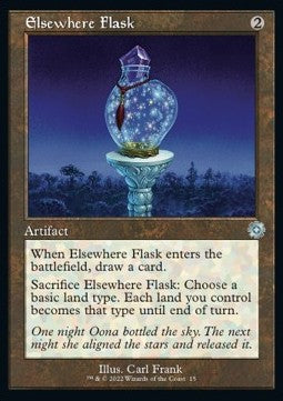Elsewhere Flask BRR-15 Uncommon Excellent Englisch