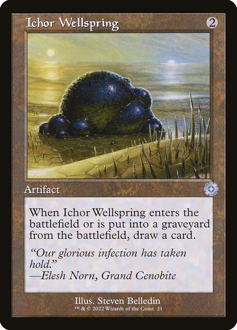 Urquell des Wundsekrets (V.1) BRR-21 Uncommon Excellent Englisch Foil