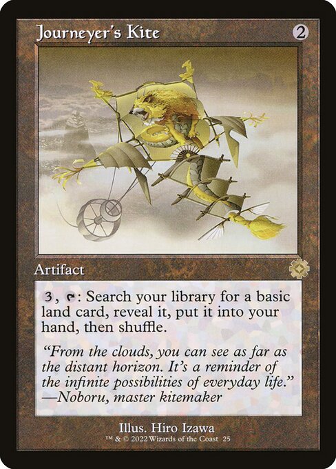 Journeyer's Kite BRR-25 Rare Excellent Englisch