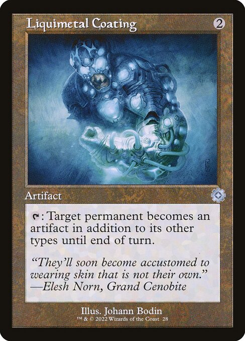 Liquimetal Coating BRR-28 Uncommon Near Mint Englisch