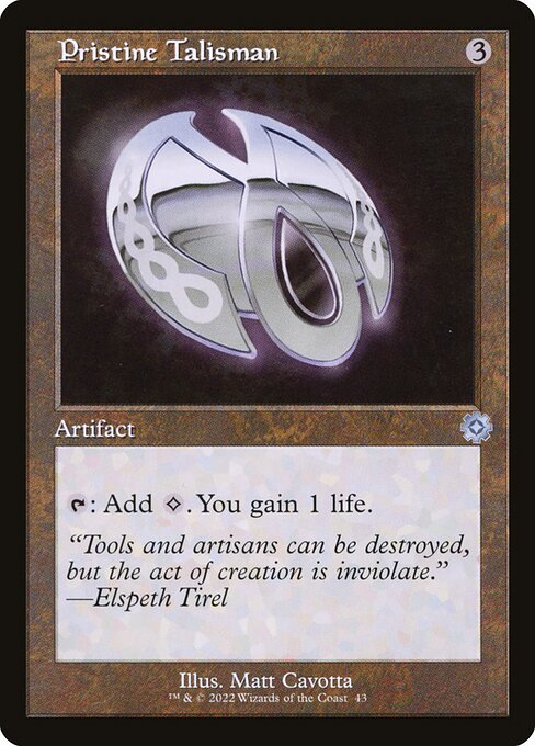 Pristine Talisman BRR-43 Uncommon Near Mint Englisch Foil