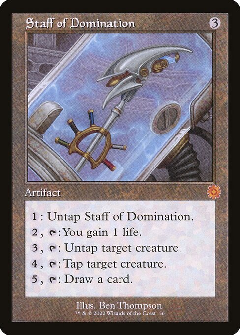 Staff of Domination (V.1) BRR-56 Mythic Near Mint Englisch