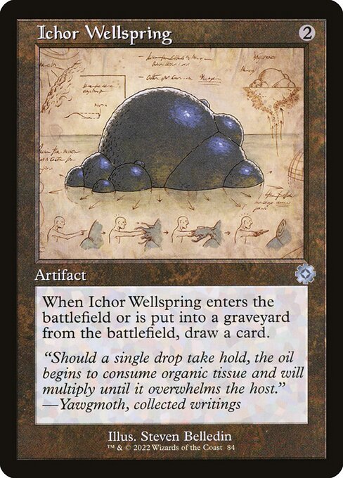 Urquell des Wundsekrets (V.2) BRR-84 Uncommon Excellent Englisch Foil