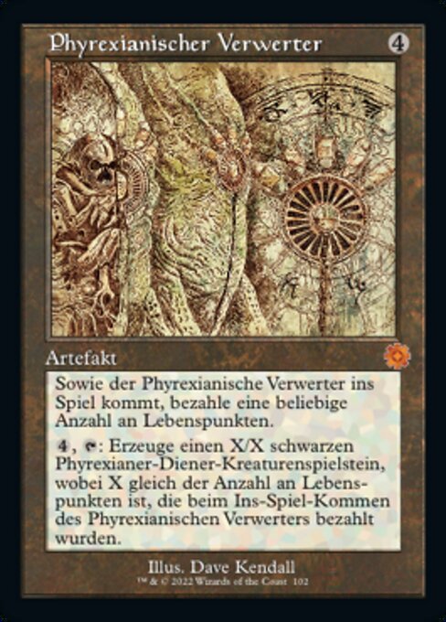 Phyrexianischer Verwerter (V.2) BRR-102 Mythic Near Mint Deutsch