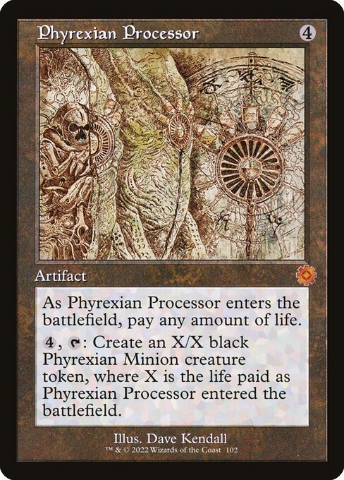 Phyrexian Processor BRR-102 Mythic Near Mint Englisch