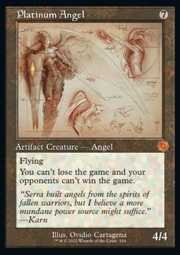 Platin-Engel (V.2) BRR-104 Mythic Excellent Deutsch Foil
