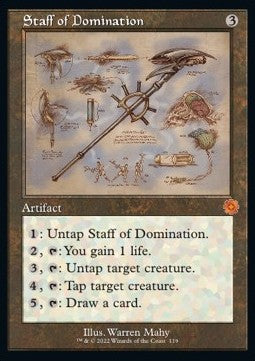 Stab des Beherrschens (V.2) BRR-119 Mythic Excellent Deutsch
