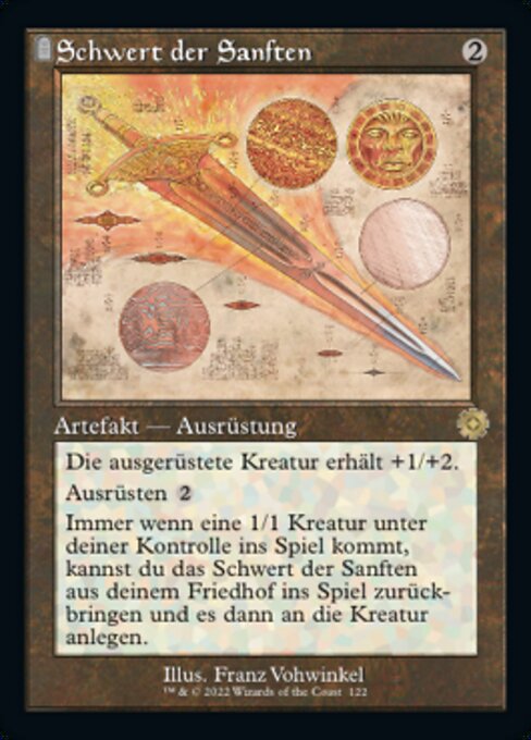 Schwert der Sanften (V.2) BRR-122 Rare Excellent Deutsch Foil