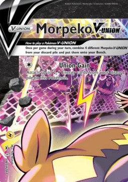 Morpeko V-UNION SWSH-287 Promo Near Mint Englisch