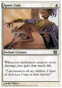 Spirit Link 8ED-47 Uncommon Light Played Englisch Foil