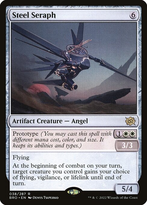 Steel Seraph BRO-38 Rare Excellent Englisch Foil