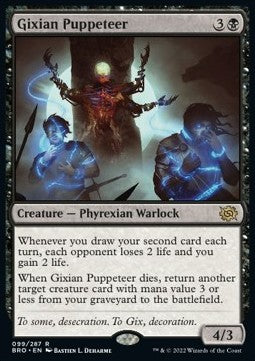Gixianischer Puppenspieler BRO-99 Rare Excellent Deutsch Foil