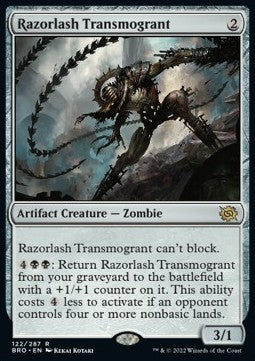 Razorlash Transmogrant BRO-122 Rare Near Mint Englisch