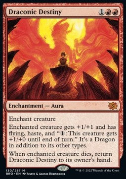 Drachenschicksal BRO-130 Mythic Excellent Deutsch
