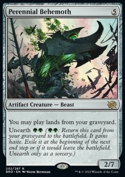 Beständiger Behemoth BRO-202 Rare Excellent Deutsch