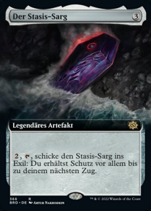 Der Stasis-Sarg XBRO-366 Rare Excellent Deutsch