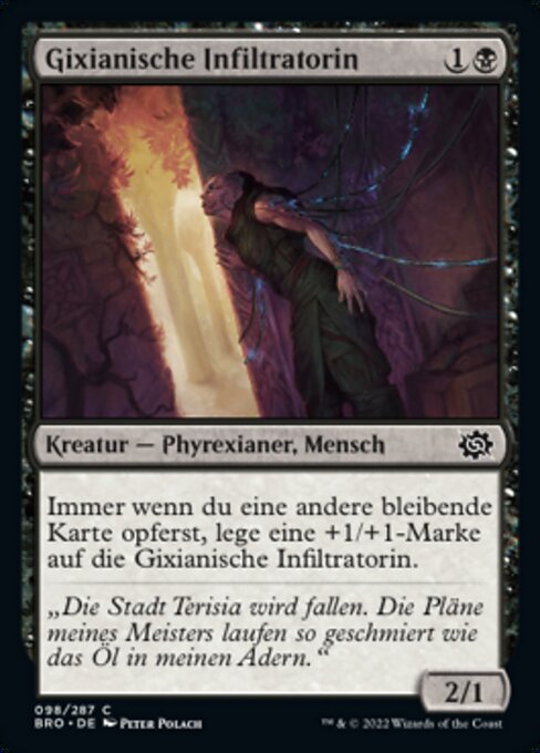 Gixianische Infiltratorin BRO-98 Common Near Mint Deutsch