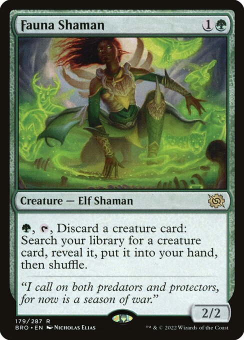 Fauna Shaman BRO-179 Rare Near Mint Englisch