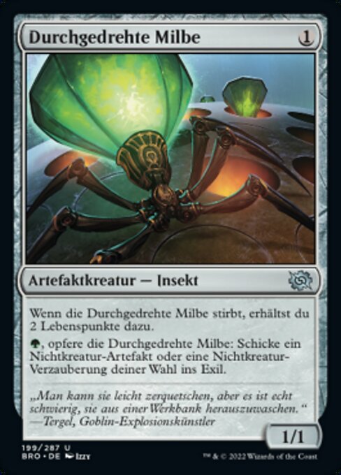 Durchgedrehte Milbe BRO-199 Uncommon Excellent Deutsch