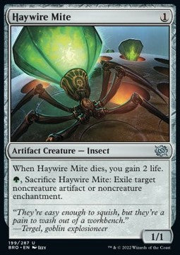 Haywire Mite BRO-199 Uncommon Excellent Englisch Foil