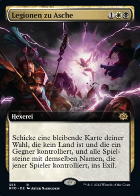 Legionen zu Asche XBRO-356 Rare Excellent Deutsch