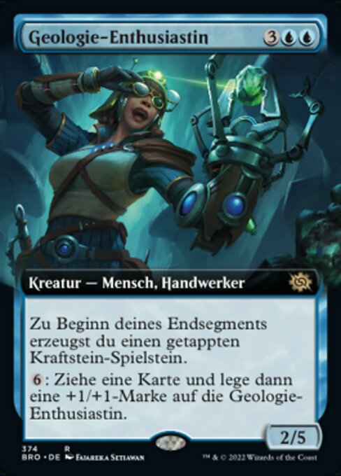 Geology Enthusiast (V.2) XBRO-374 Rare Near Mint Deutsch