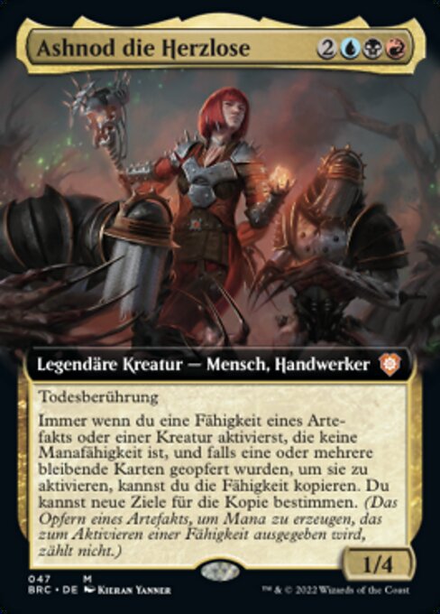Ashnod die Herzlose XBRC-47 Mythic Excellent Deutsch