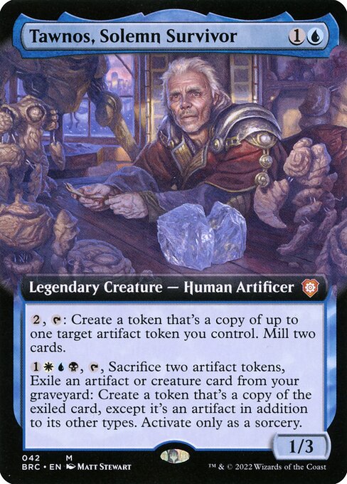 Tawnos, Solemn Survivor XBRC-42 Mythic Excellent Englisch