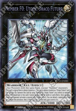 Number F0: Utopic Draco Future BLCR-EN085 Secret Rare Near Mint Englisch 1. Auflage