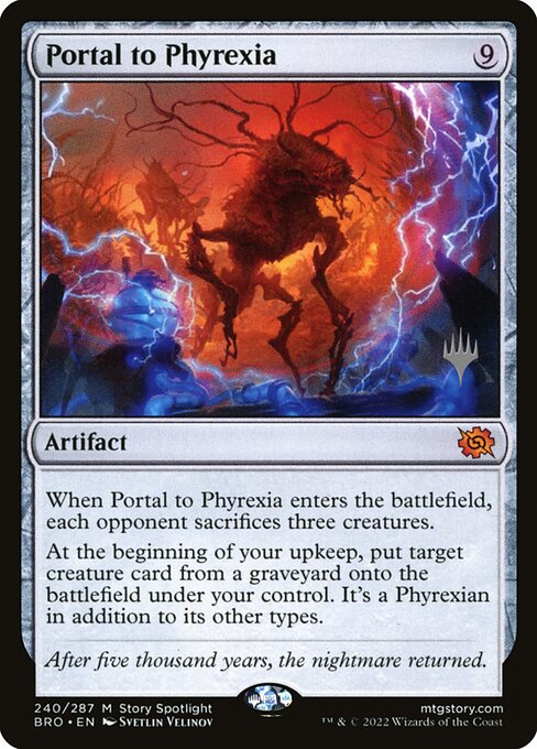Portal to Phyrexia PBRO-240 Mythic Excellent Englisch Foil
