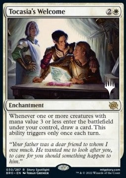 Tocasia's Welcome PBRO-30 Rare Near Mint Englisch Foil