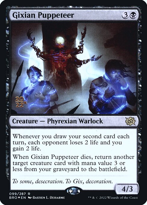 Gixianischer Puppenspieler (V.1) PBRO-99 Rare Near Mint Deutsch Foil