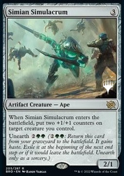 Simian-Simulakrum (V.2) PBRO-205 Rare Near Mint Deutsch Foil