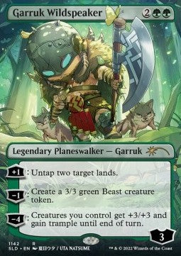 Garruk Wildspeaker SLDLILR-1142 Rare Near Mint Englisch Foil