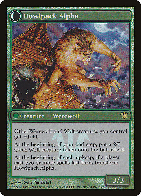 Mayor of Avabruck // Howlpack Alpha - Back Face