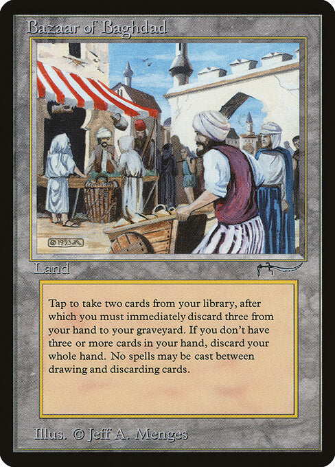 Bazaar of Baghdad ARN- Uncommon Played Englisch