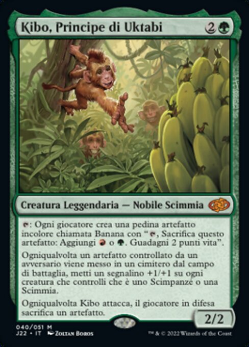 Kibo, Uktabi-Prinz J22-40 Mythic Near Mint Italienisch