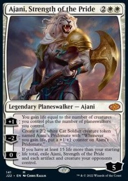Ajani, Stärke des Rudels J22-141 Mythic Excellent Englisch