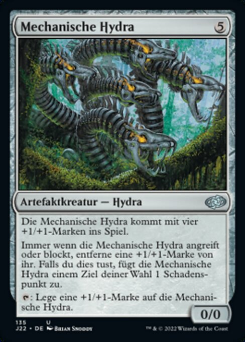 Mechanische Hydra J22-135 Uncommon Near Mint Deutsch