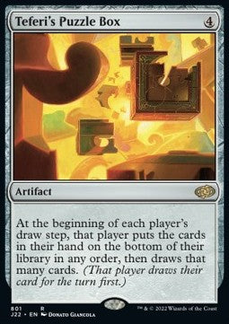 Teferi's Puzzle Box J22-801 Rare Near Mint Englisch