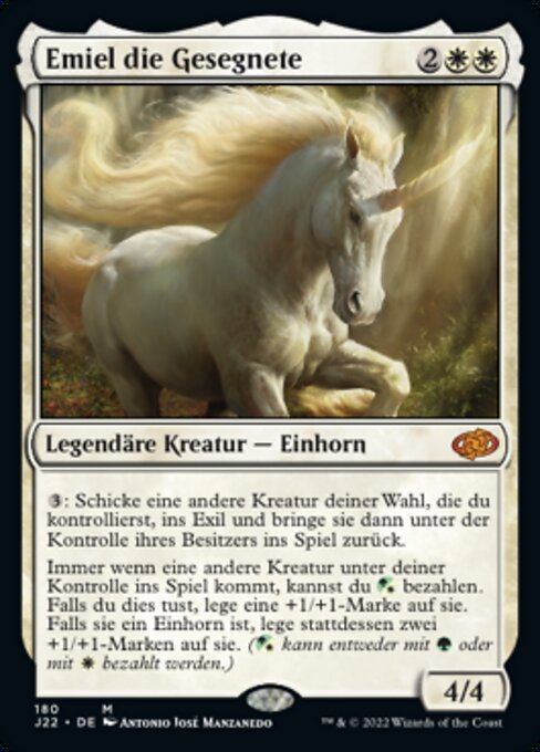 Emiel die Gesegnete J22-180 Mythic Good Deutsch