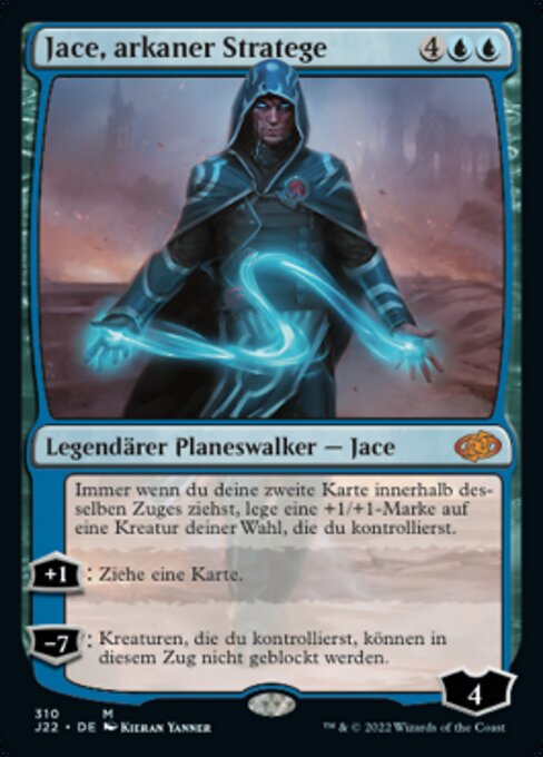 Jace, arkaner Stratege J22-310 Mythic Near Mint Deutsch