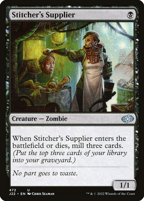 Stitcher's Supplier J22-472 Uncommon Near Mint Englisch