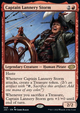 Captain Lannery Storm J22-509 Rare Near Mint Englisch