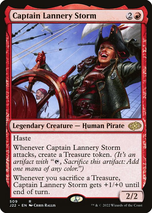 Captain Lannery Storm J22-509 Rare Near Mint Englisch