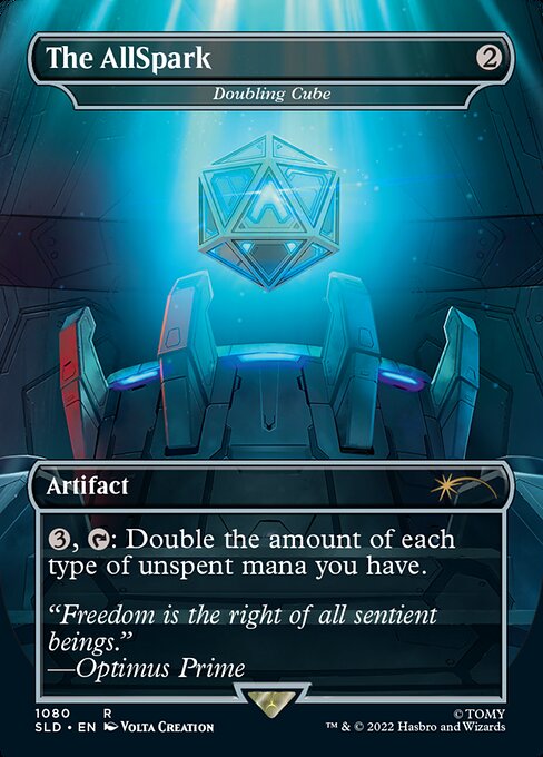 Doubling Cube SLDDCM-1080 Rare Excellent Englisch Foil