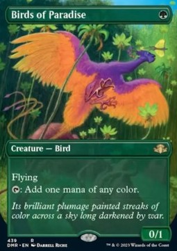 Birds of Paradise XDMR-439 Rare Near Mint Englisch