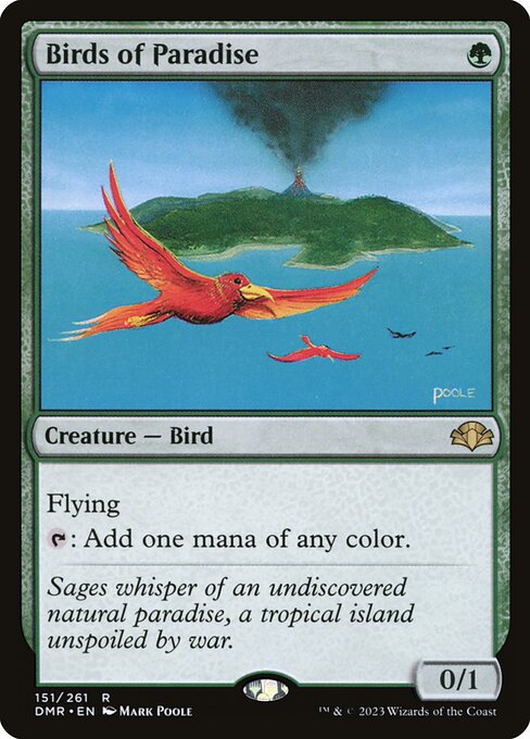 Paradiesvögel DMR-151 Rare Near Mint Englisch Foil
