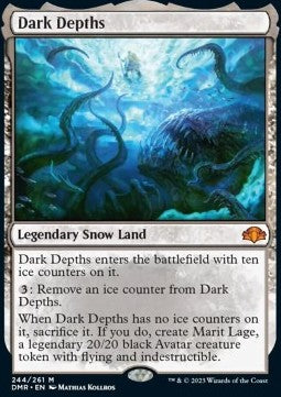 Dark Depths DMR-244 Mythic Near Mint Englisch Foil