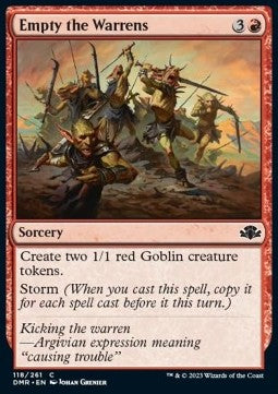 Empty the Warrens DMR-118 Common Near Mint Englisch Foil